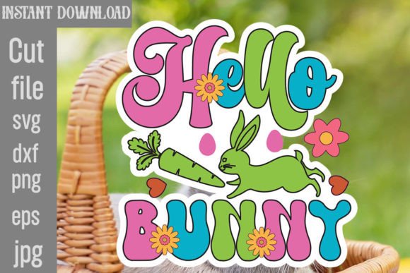 Hello Bunny Retro Easter SVG: A Designer's Stitch Review