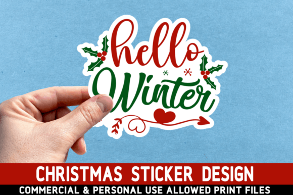 Hello Winter SVG Design