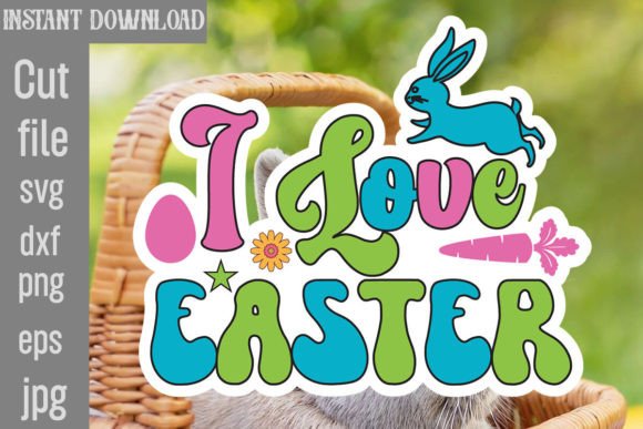 I Love Easter Retro SVG: A Designer's Stitch Review