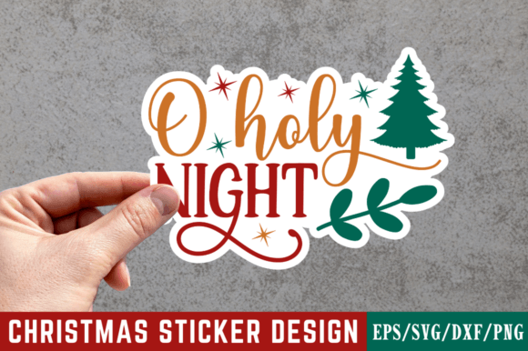 O Holy Night SVG Design