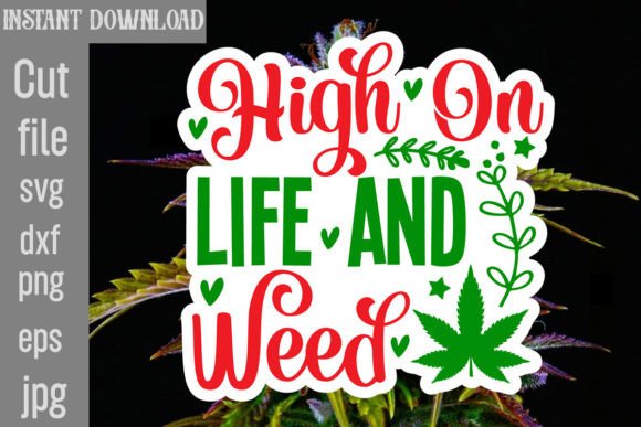 Review: High on Life and Weed SVG for Embroidery