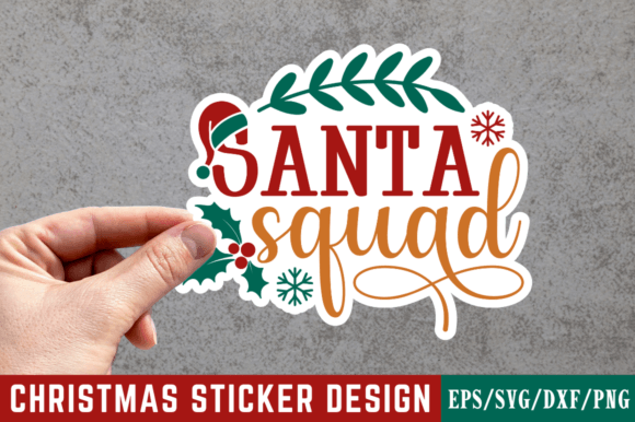 Santa Squad SVG Design: A Designer's Review for Holiday Embroidery